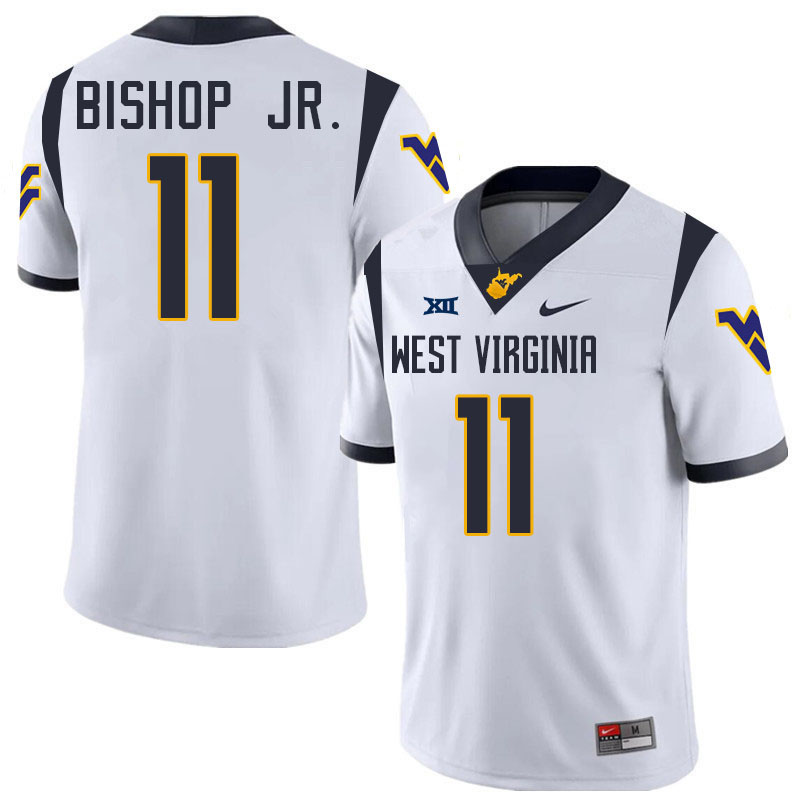 Beanie Bishop Jr. WVU Jersey,West Virginia Mountaineers #11 Beanie Bishop Jr. Jersey Youth-White